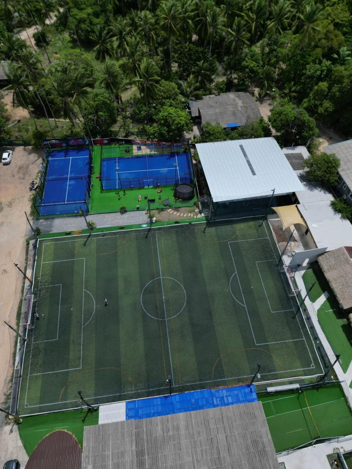 Phangan Padel Club Hotel Baan Tai Bagian luar foto