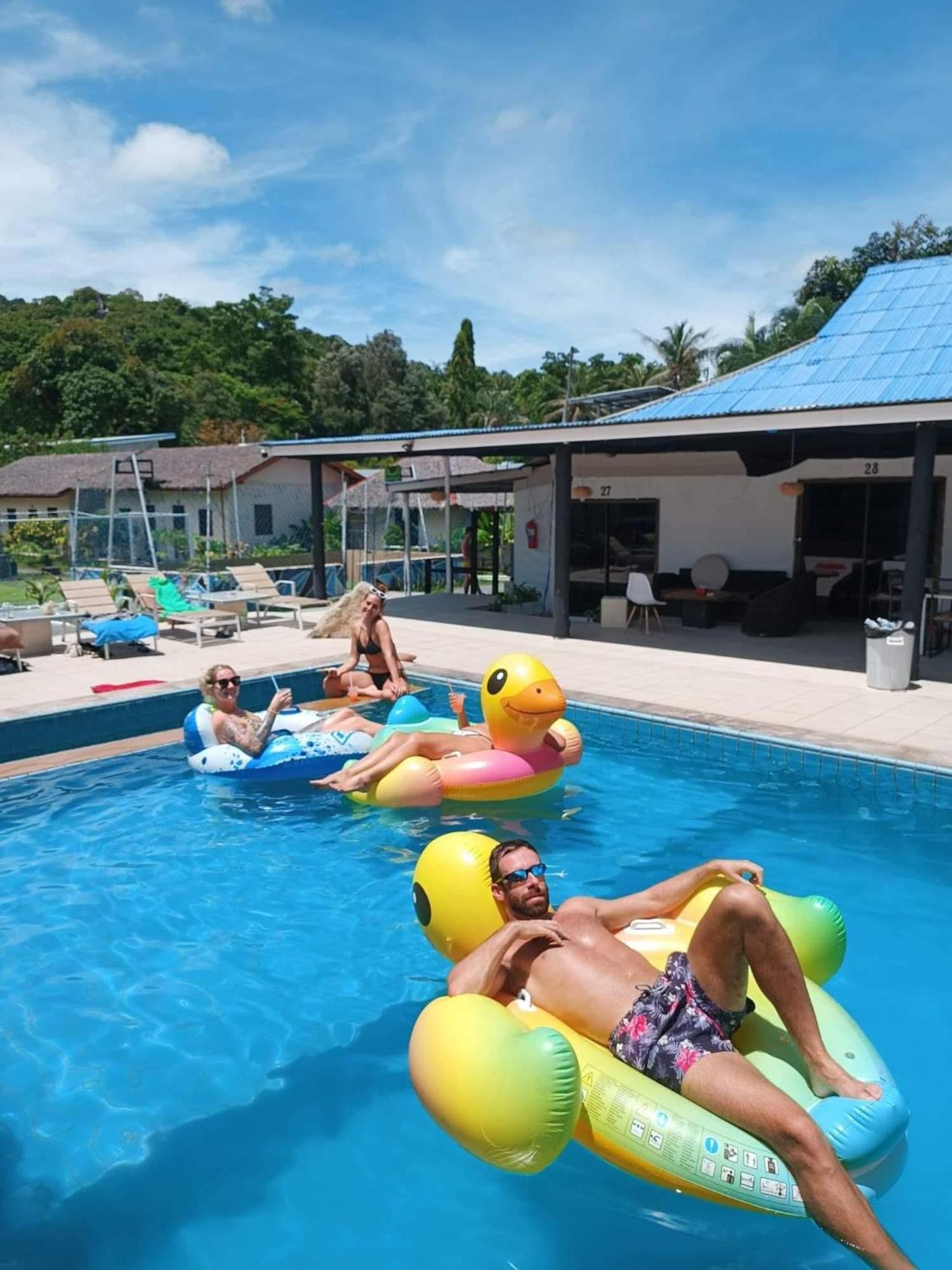 Phangan Padel Club Hotel Baan Tai Bagian luar foto