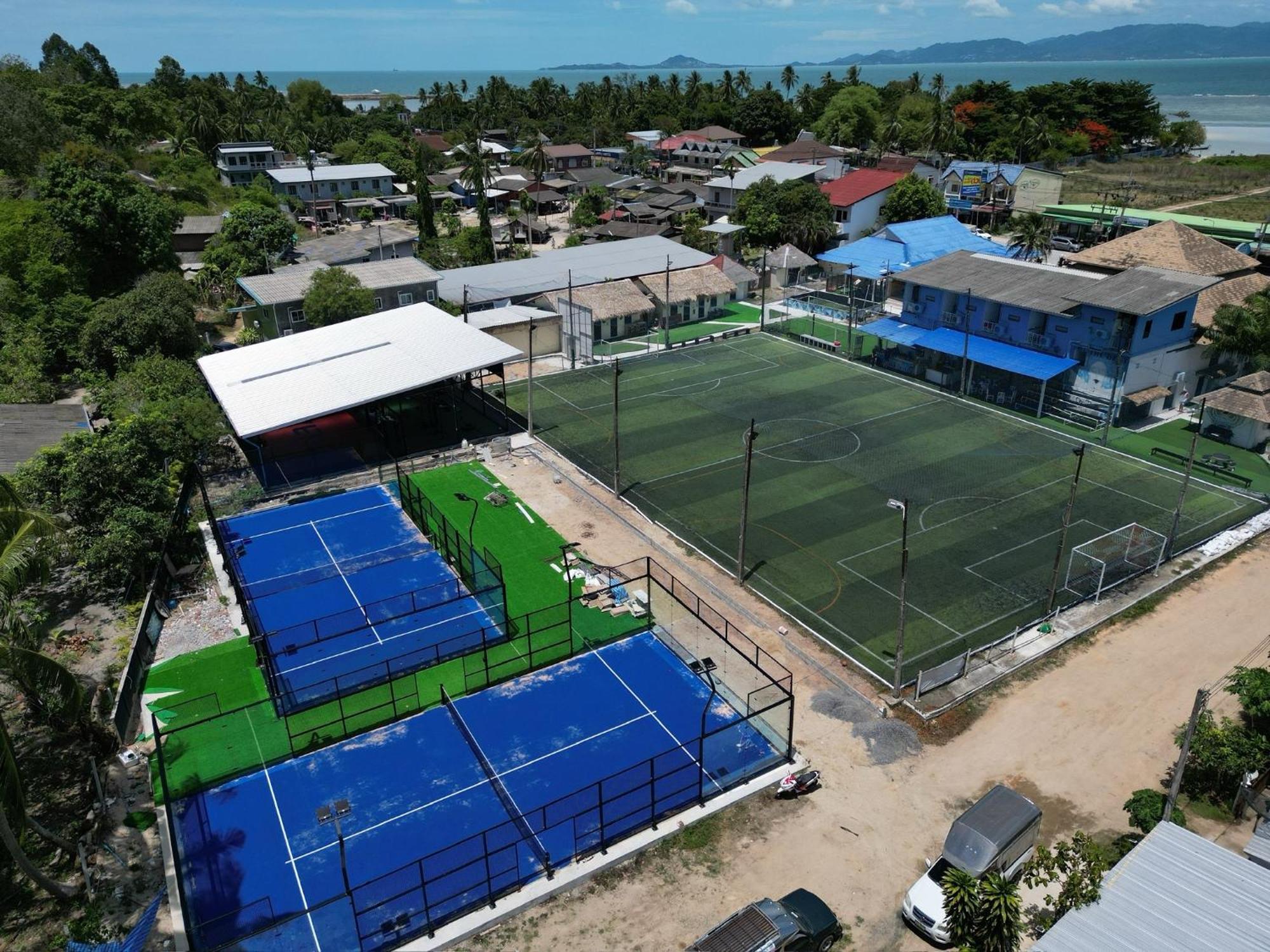 Phangan Padel Club Hotel Baan Tai Bagian luar foto